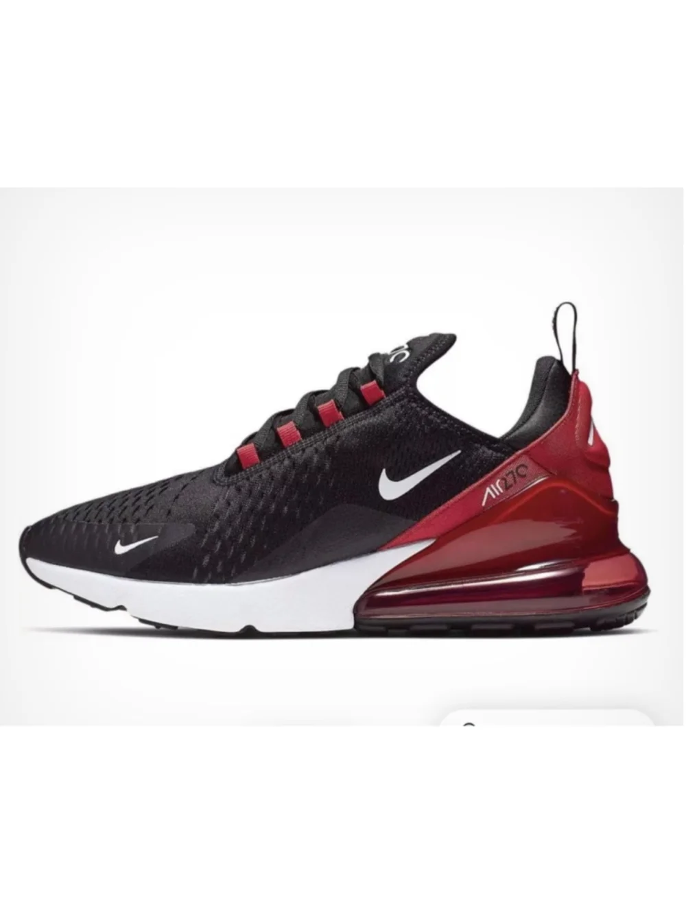 Nike - Air Max 270 'Black University Red' Perfect Condition sz 12